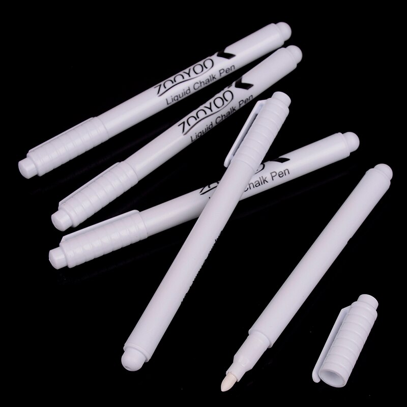 3Stck 13,5 cm Weiße Flüssigkeit Kreide Stift Marker Tafel Tafel Flüssigkeit Tinte Stift Verwendet auf Tafel Fenster Löschbaren