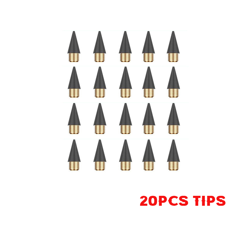 10pcs Eternal pencil set macaron For Kids Cute Pens Painting Art Office&School Supplies Infinity Pencils Tips Set Stationery: Lavender