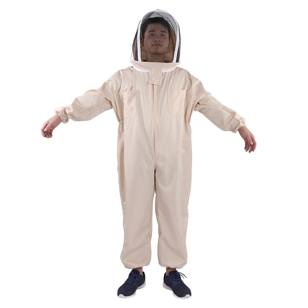 Apicultura miel protección apicultura protección de cuerpo completo chaqueta bata traje granja herramientas de abeja