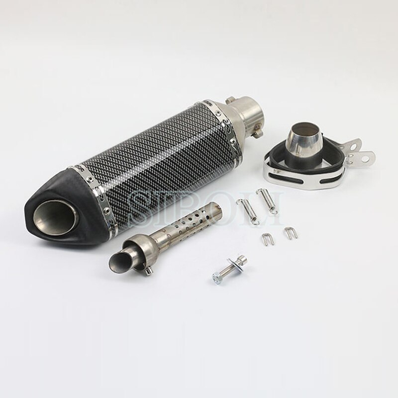 Universal 38-51MM Motorcycle Exhaust Ak Modified Scooter Sand Pit Dirt ATV Modified For Motorbike Exhaust