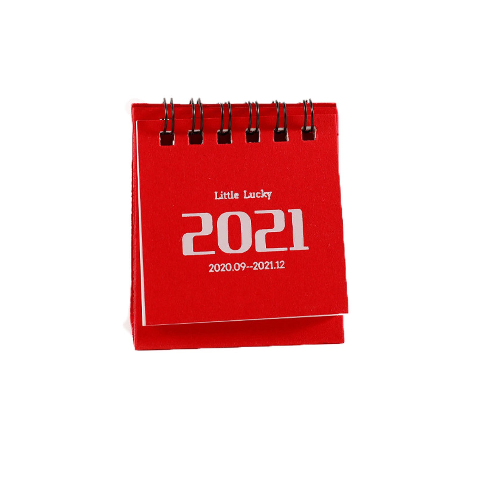 Enkel og mini desk kalender stå op flip kalender daglig tidsplan tabel planlægger årlig dagsorden arrangør kontor kalender: H