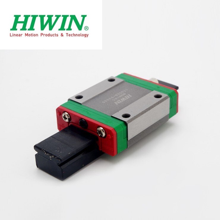 1pc Original carril lineal hiwin MGN15 100, 150, 200, 250, 300, 330, 350, 400, 450, 500, 600 mm MGNR15 guía + 1pc MGN15C partes de bloque cnc