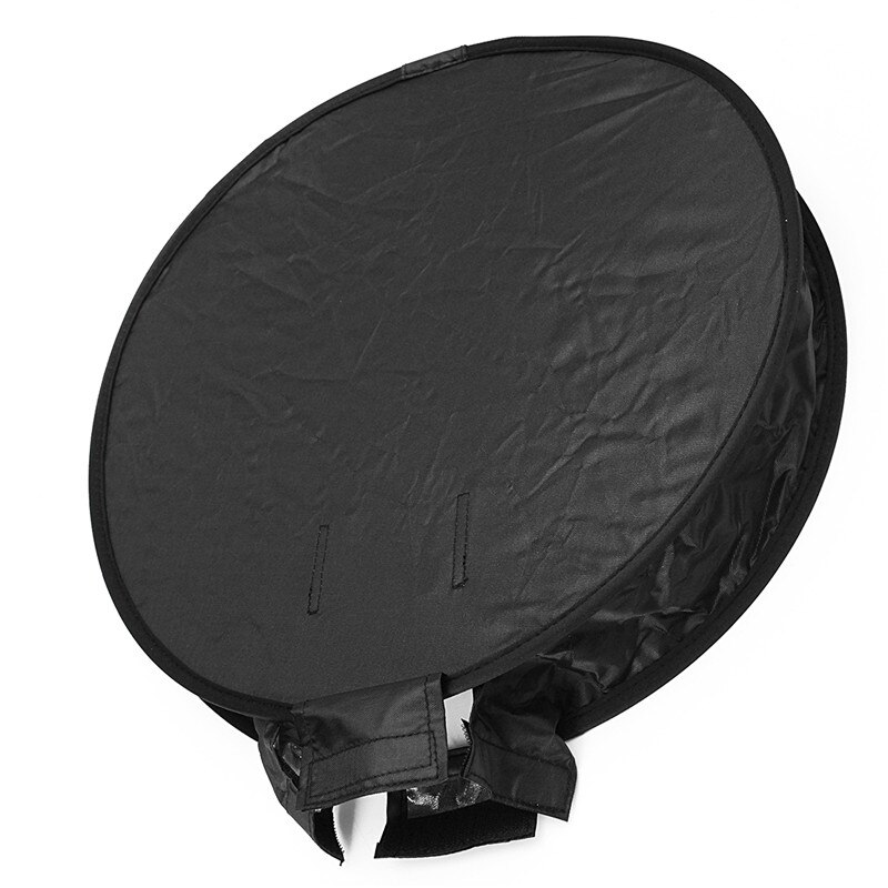 Softbox redondo universal portátil dobrável fotografia flash difusor softbox lhb99