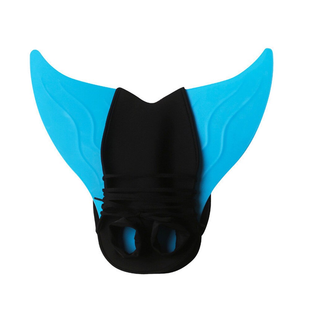 Kids Swimming Fins Training Flipper Mermaid Swim Fin Swimming Foot Flipper Diving Feet Tail For Children Water Sports Training: D