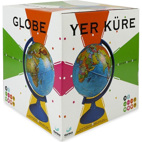 Earth Globe 30 cm Geography lesson map school globe educational equipment decorative globe ornamental