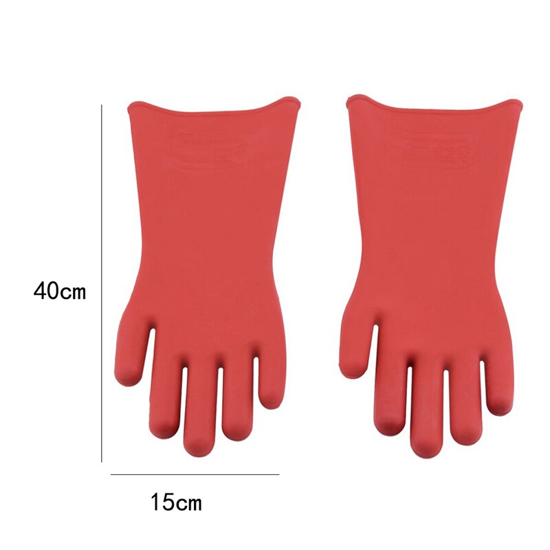 1 Pair Electrician Safety Glove Anti-electricity Protect High Voltage Electrical Insulating Gloves