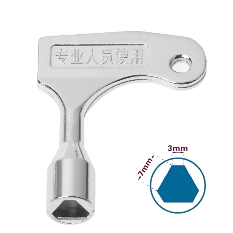 1 Pc Aufzug Tür Schlüssel/Dreieckige Schlüssel/Universal- Zug Schlüssel.