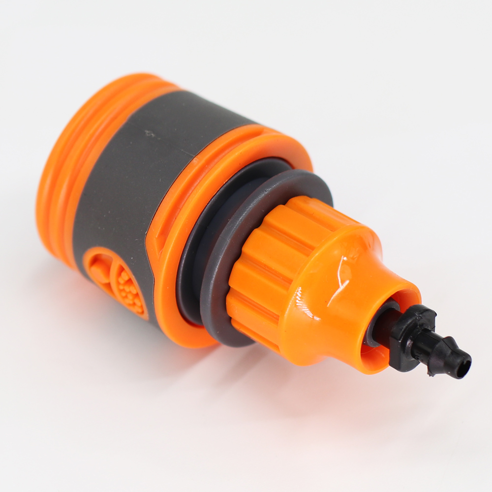 2Stck Garten Schlauch Schnell Anschlüsse Orange Gummi Kunststoff Kupplung Adapter Bewässerung Auto Waschen Gelenke 1/4'' 3/8'' 1/2'' 3/4''