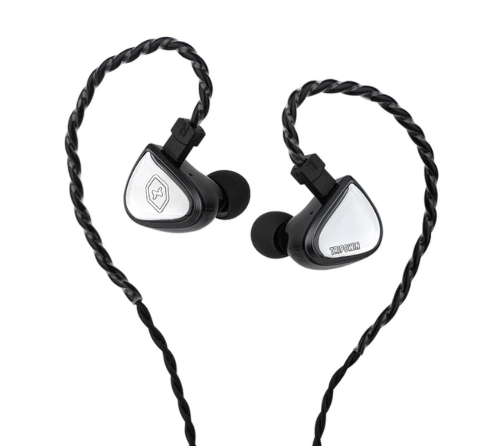 Tripowin x 0DiBi: Vivace 10mm Titanium Diaphragm Dynamic Driver IEM Hifi Earphones with Audiophile Cable