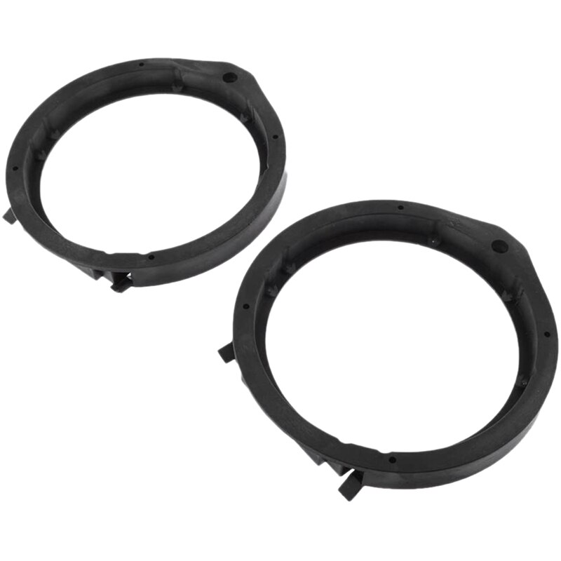 Anillos adaptadores espaciadores de montaje para altavoz de coche Honda Civic Accord Crv Fit City, color negro, 2 uds.