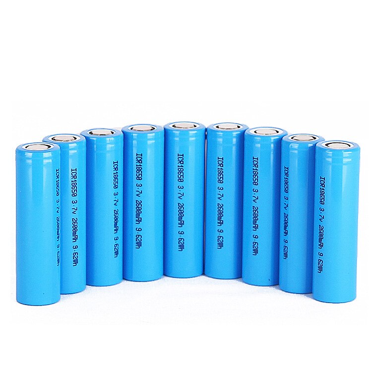 18650 2600 mah 3.7v li-ion oplaadbare batterij voor led-zaklampen li-ion batterijen