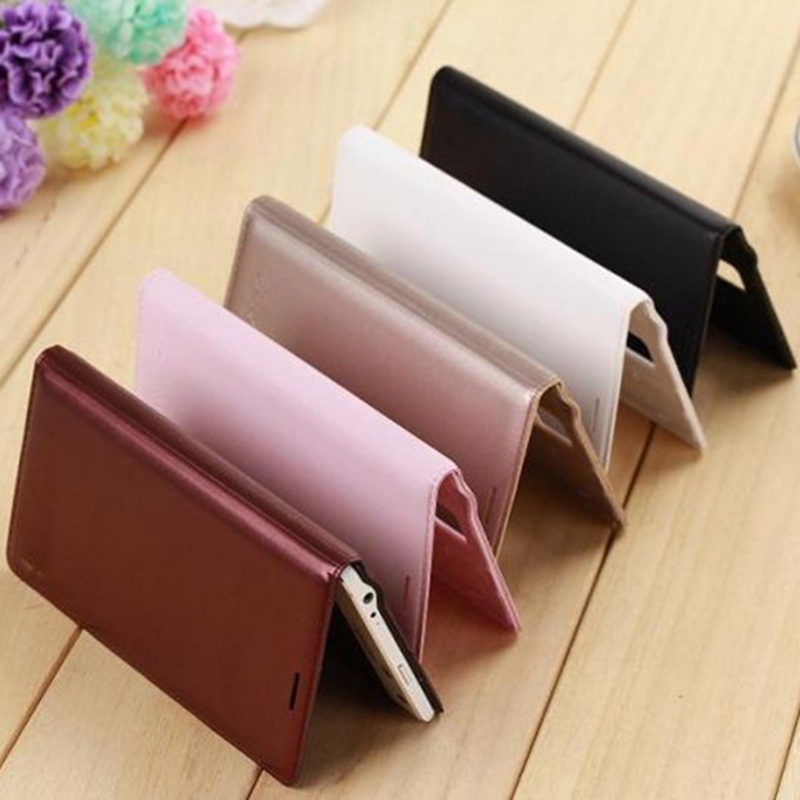 Hoesje voor Hammer Iron 4, magnetische PU-lederen portemonnee-stijl zakelijke telefoonhoes, modieuze flip case met kaartsleuf en standaard voor Hammer Iron 4 5,4 inch