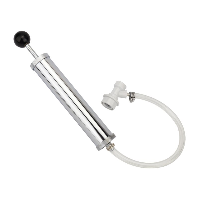 Beer Party Pump 8 inch Beer Pump Keg Tap-Beer Brewing Equipment Picnic Party Pump Manual Sankey Stainless Steel Chrome Pump
