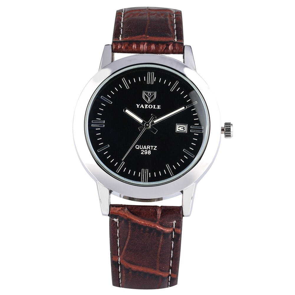 Speciale horloge portemonnee set quartz horloge leren portemonnee datum horloge kerst aan vader echtgenoot zoon heren horloge heren