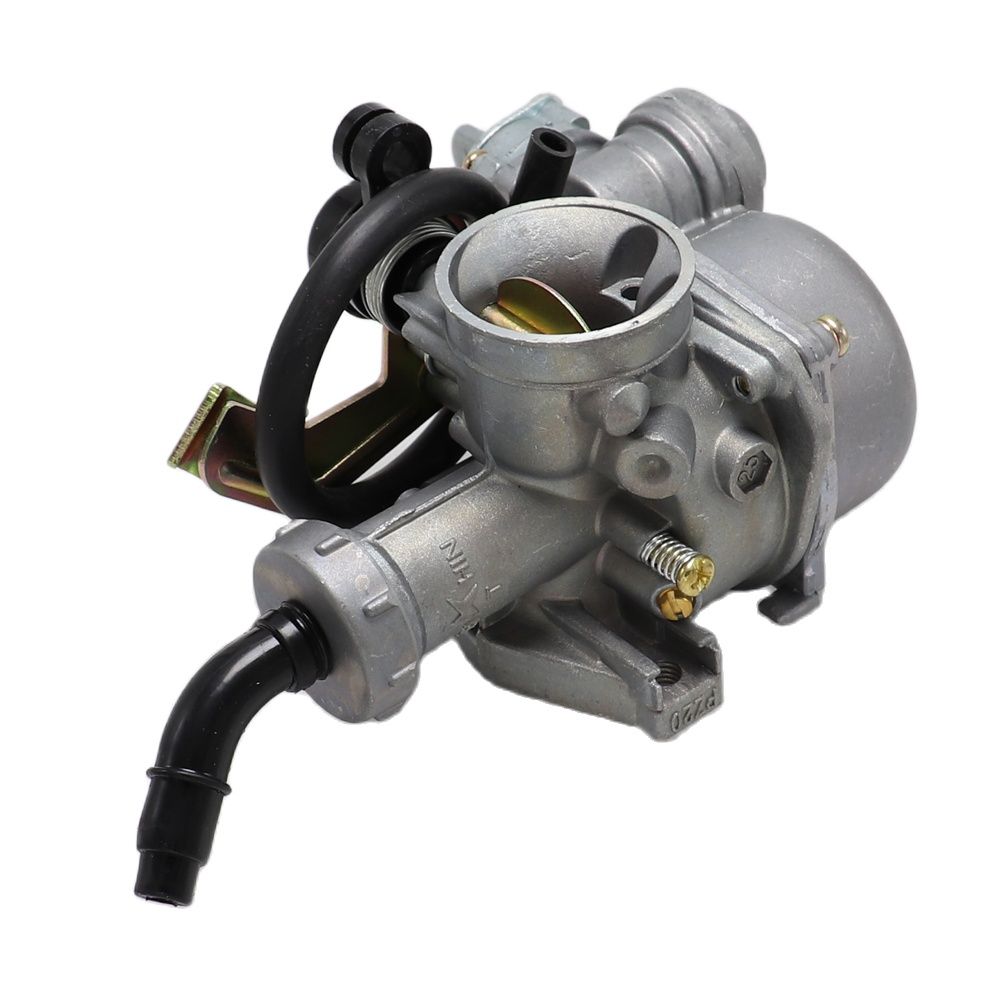 Carburador de motocicleta PZ20, Cable de mano, 20mm, con interruptor de aceite para moto de cross 50cc-125cc