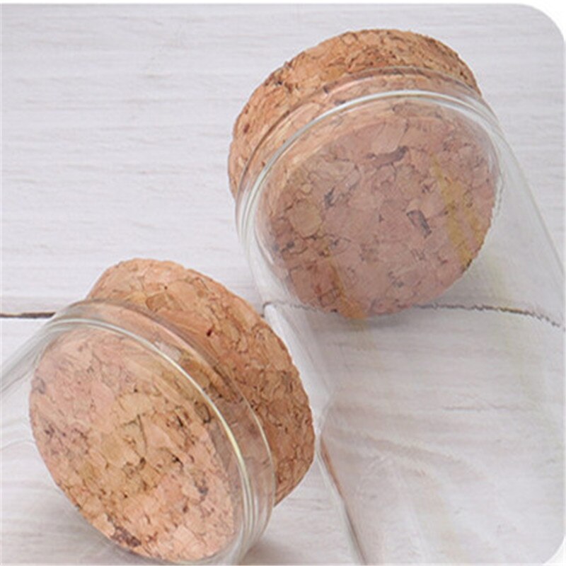 Frascos de vidrio de 30mm de diámetro, Mini frascos de corcho para manualidades, botellas de deseos de vidrio de viaje, 24 Uds.