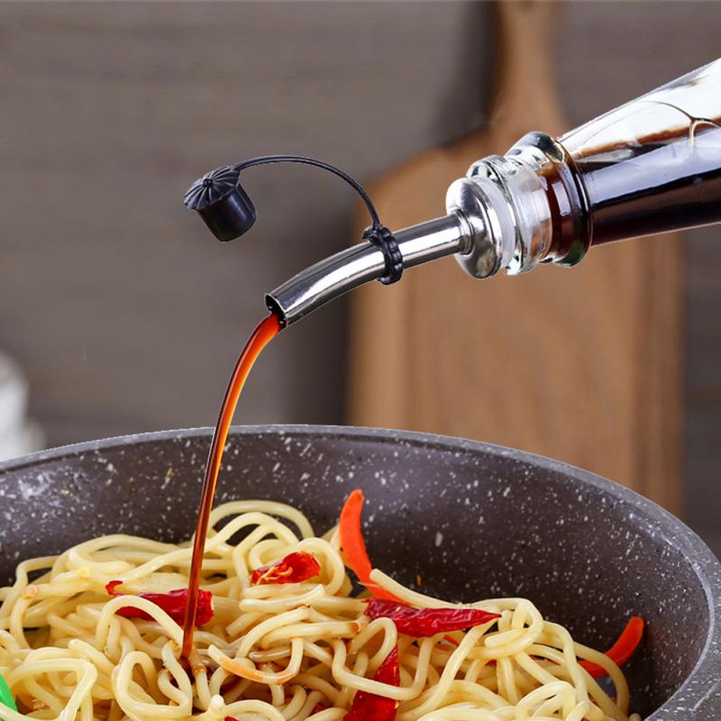 20ml/30ml Quantitative Wine Pourer Durable Leak-proof Food Grade Stainless Steel Wine Pourer Kitchen Supplies Wine Pour Tool