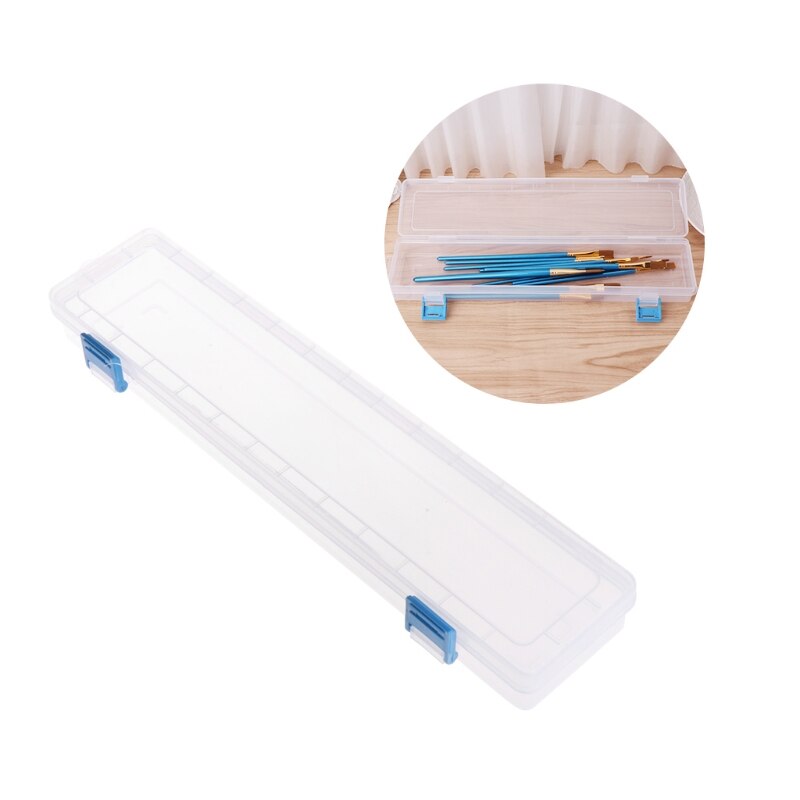 Brush Painting Pencils Storage Box Pen Container Drawing Tools Bin