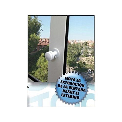 FERPASA PASADOR SEGURO CORREDERA/PERSIANA BLANCO 2UDS "ESPARRAGOS"