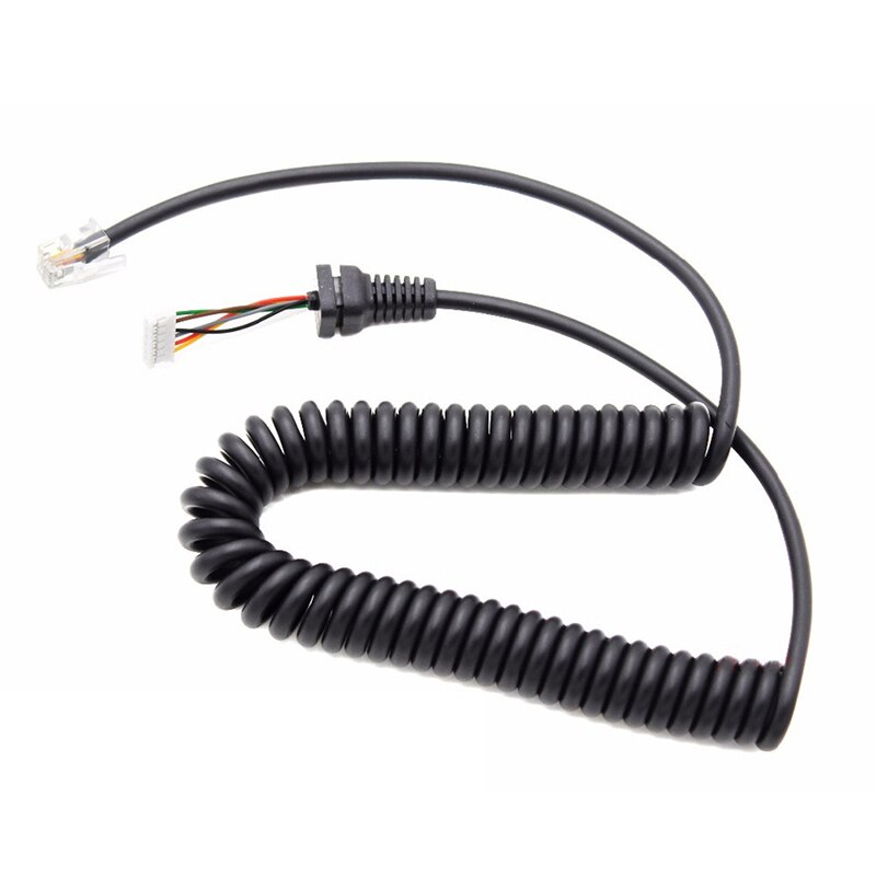 Professionele Vervanging Microfoons Kabel Mic Cord Draad Voor Yaesu MH-48A6J Ft-7800 Ft-8800 Ft-8900 FT-7100M FT-2800M FT-8900R: Default Title