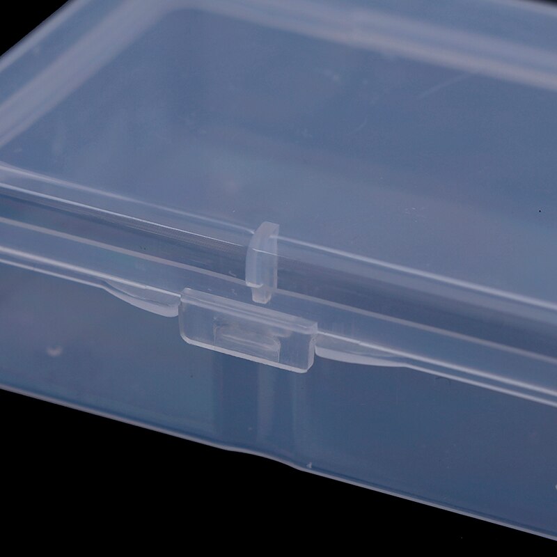 ! Multipurpose Transparent Plastic Storage Box Clear Square Box 9cm*6.5cm*3cm