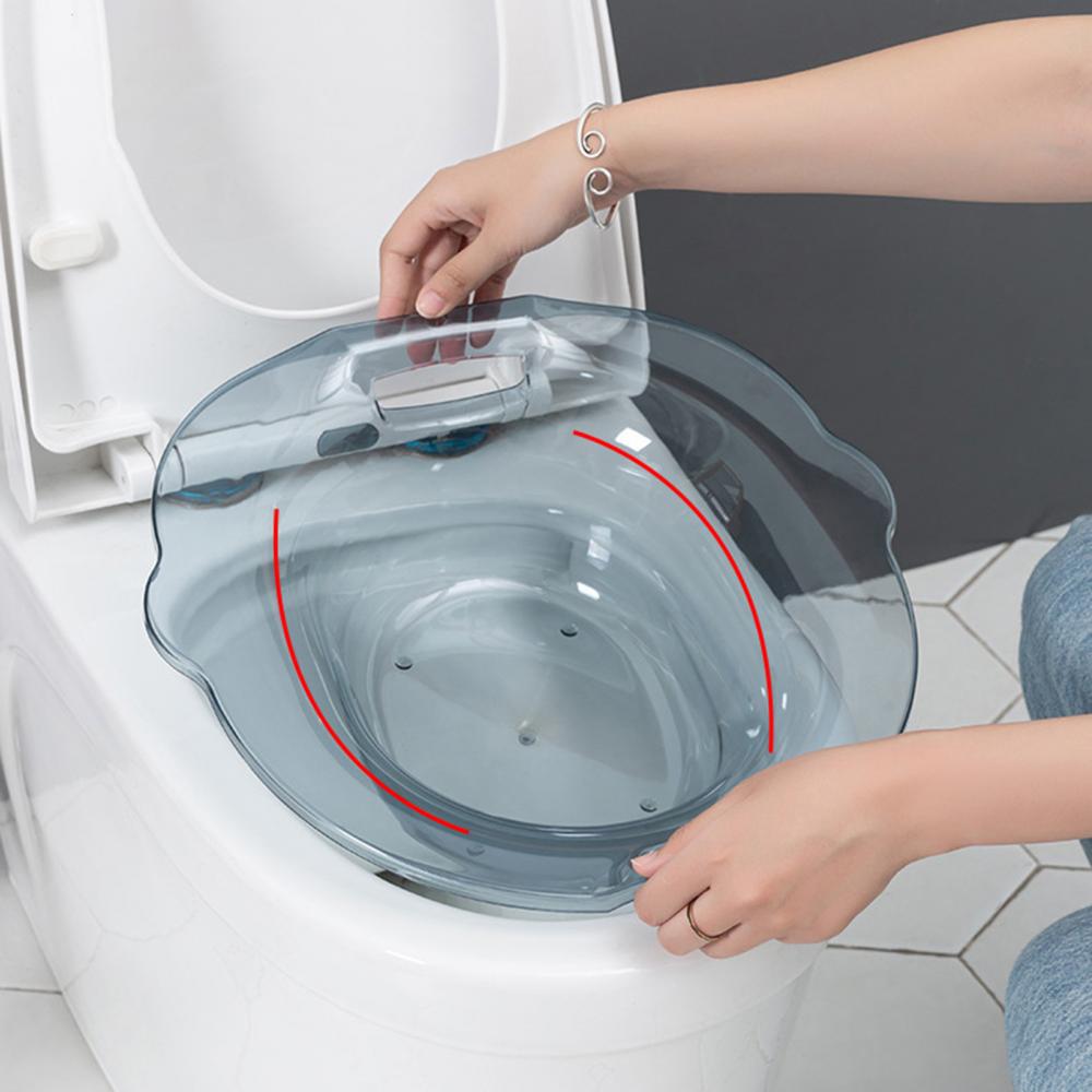 Portable Bidet Bathtub Hip Wash Basin Sitz Bath for Pregnant Hemorrhoid Patient