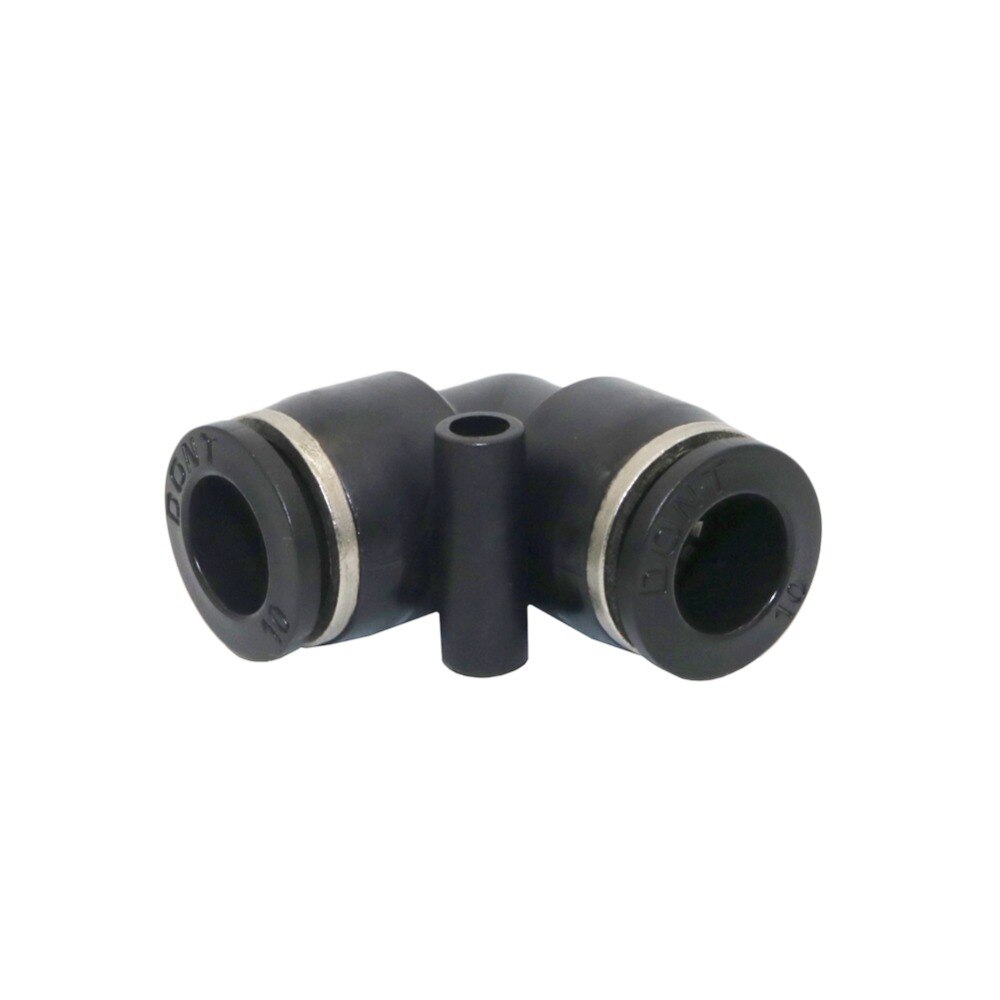 6mm Tee, Elbow, Straight Hose connector Pneumatic Pipe Slip-lock Quick connector mist cooling Pipe joint adapter 5 Pcs