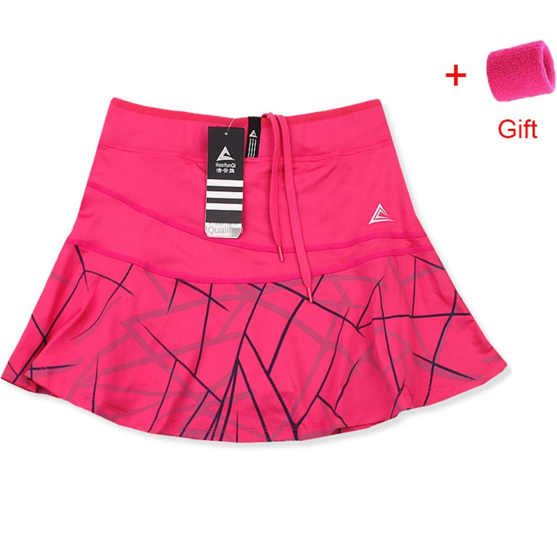 Damesport tennis para ropa deporte tenis mujer dame badminton med sikkerhetsshorts stripet golfskjørt falda pantalon skorts