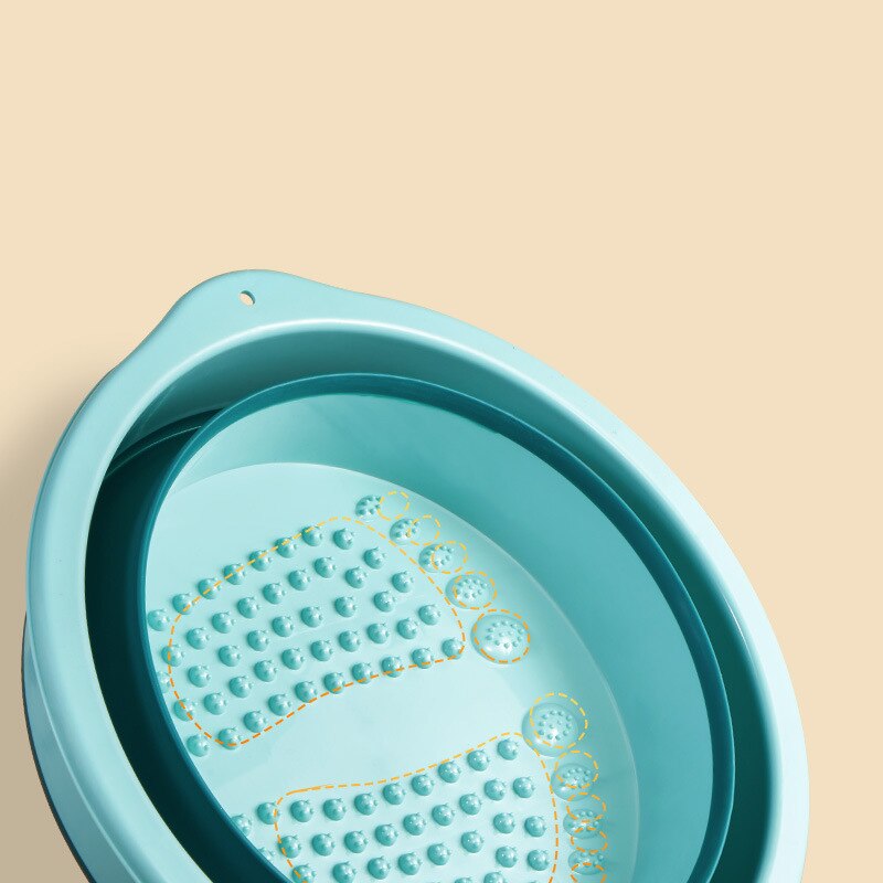 10L Vouwen Voetenbad Emmer Huishouden Hoge Kalf Vat Reizen Draagbare Voetbad Massage Opvouwbare Voet Bad Wastafel Grijs