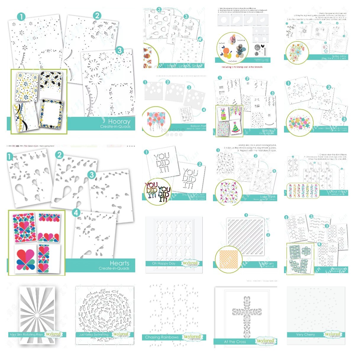 Marcapáginas botánico con de gato, Set de sellos de flores rosadas, tarjetas de papel para manualidades, plantillas de troqueles de corte de Metal para colorear