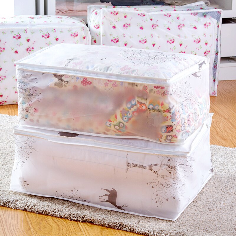 Decke Lagerung Hause Kleidung Tasche Decke Kissen Decke Lagerung Feuchtigkeit-Beweis Verpackung Tasche ziehen um Tasche Reise Gepäck Organizer Tasche