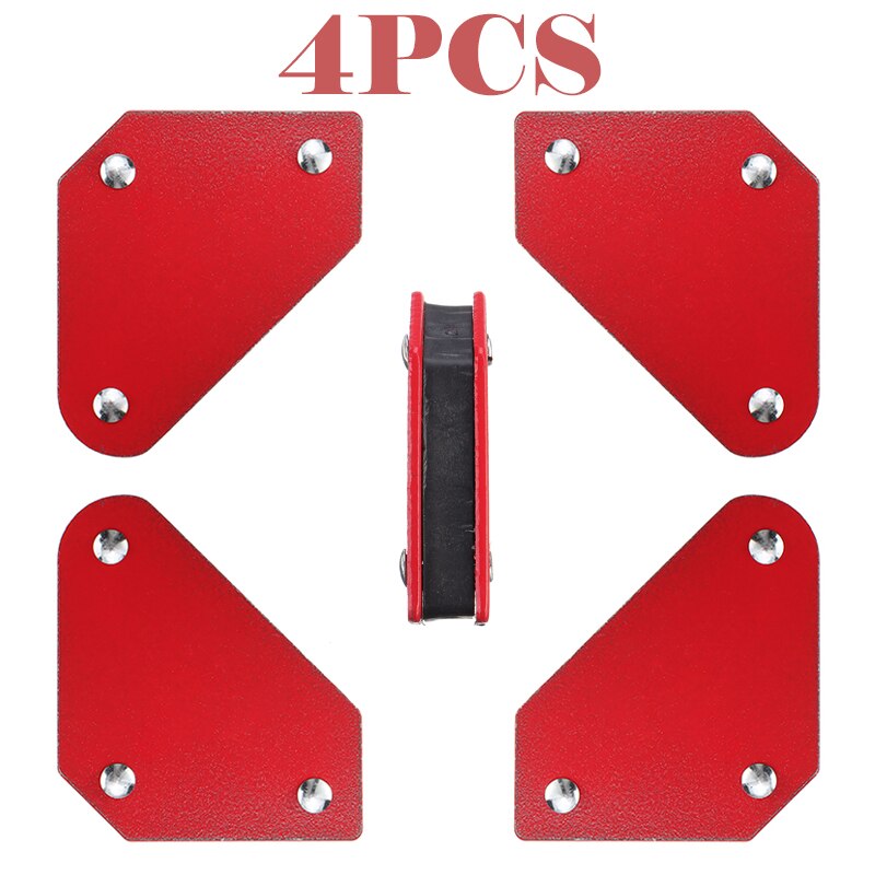 4pcs/set Durable Triangle Welding Positioner Magnetic Fixed Angle Soldering Mark And Pipe Installation Locator
