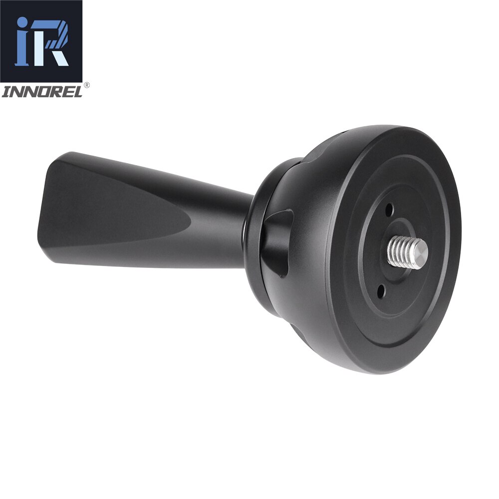 BL75N 75mm Universal Bowl Adapter All CNC Technology Metal Half Ball Hemisphere to Tripod Bowl for Tripod Fluid Head DSLR Camera