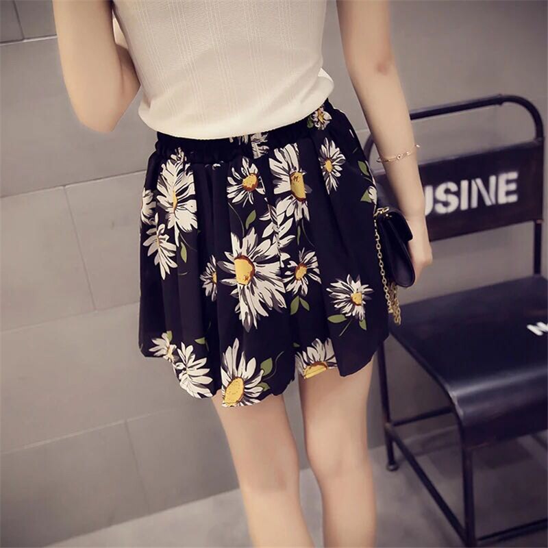 Pantalones cortos elegantes de gasa de verano para mujer patrón de costura Plantilla de corte de dibujo de ropa DIY M42