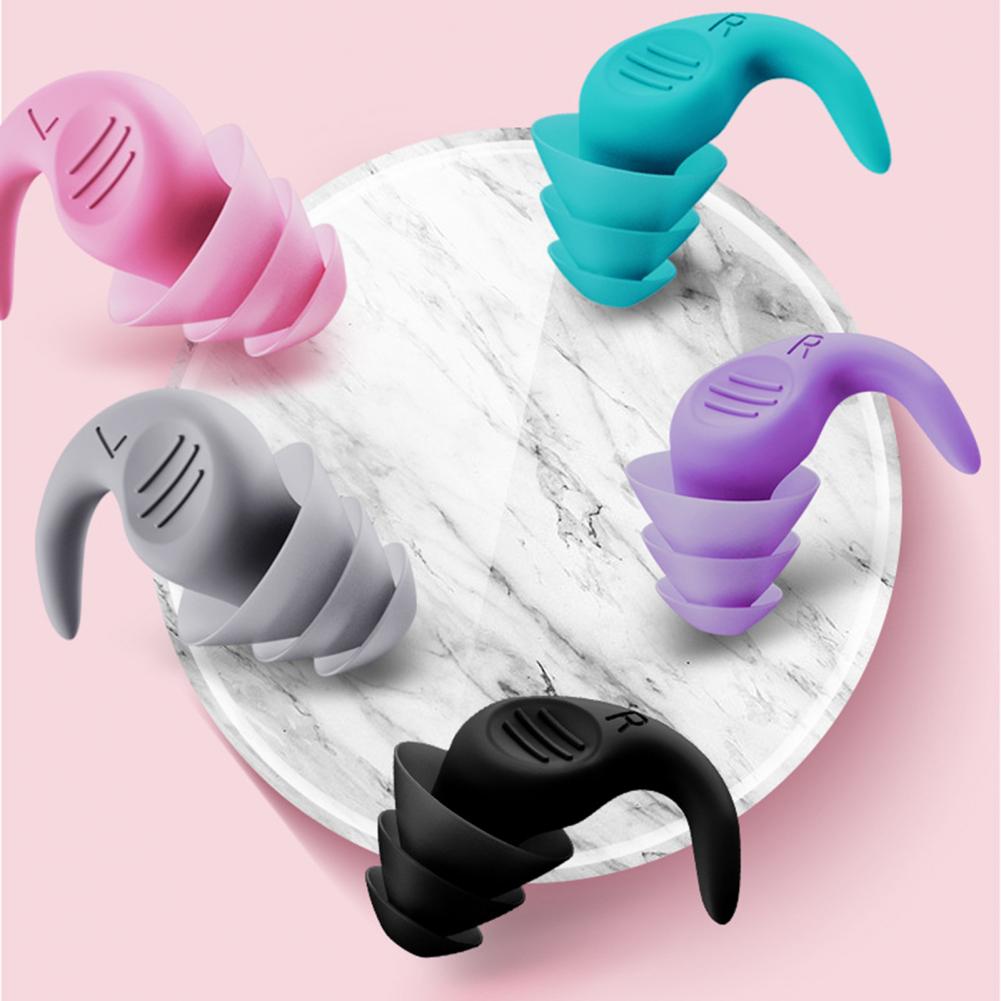 Bouchons d'oreille en Silicone souple, 1 paire