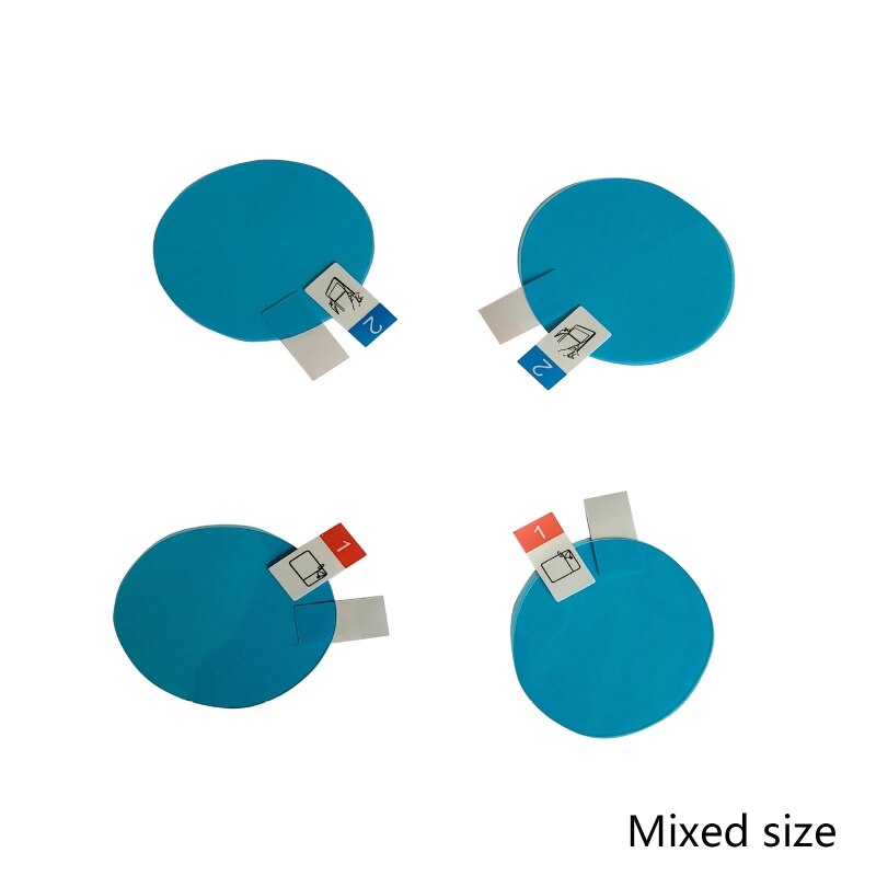 4er- pack kratzfeste aufkleber, schutzhülle, staubschutzaufkleber für pico neo 3 vr brillengläser