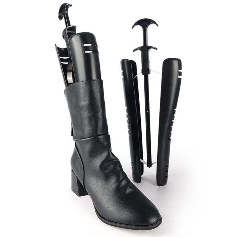 Soporte de plástico resistente para botas altas, accesorio portátil para botas, cómodo y cómodo, organizador para zapatos