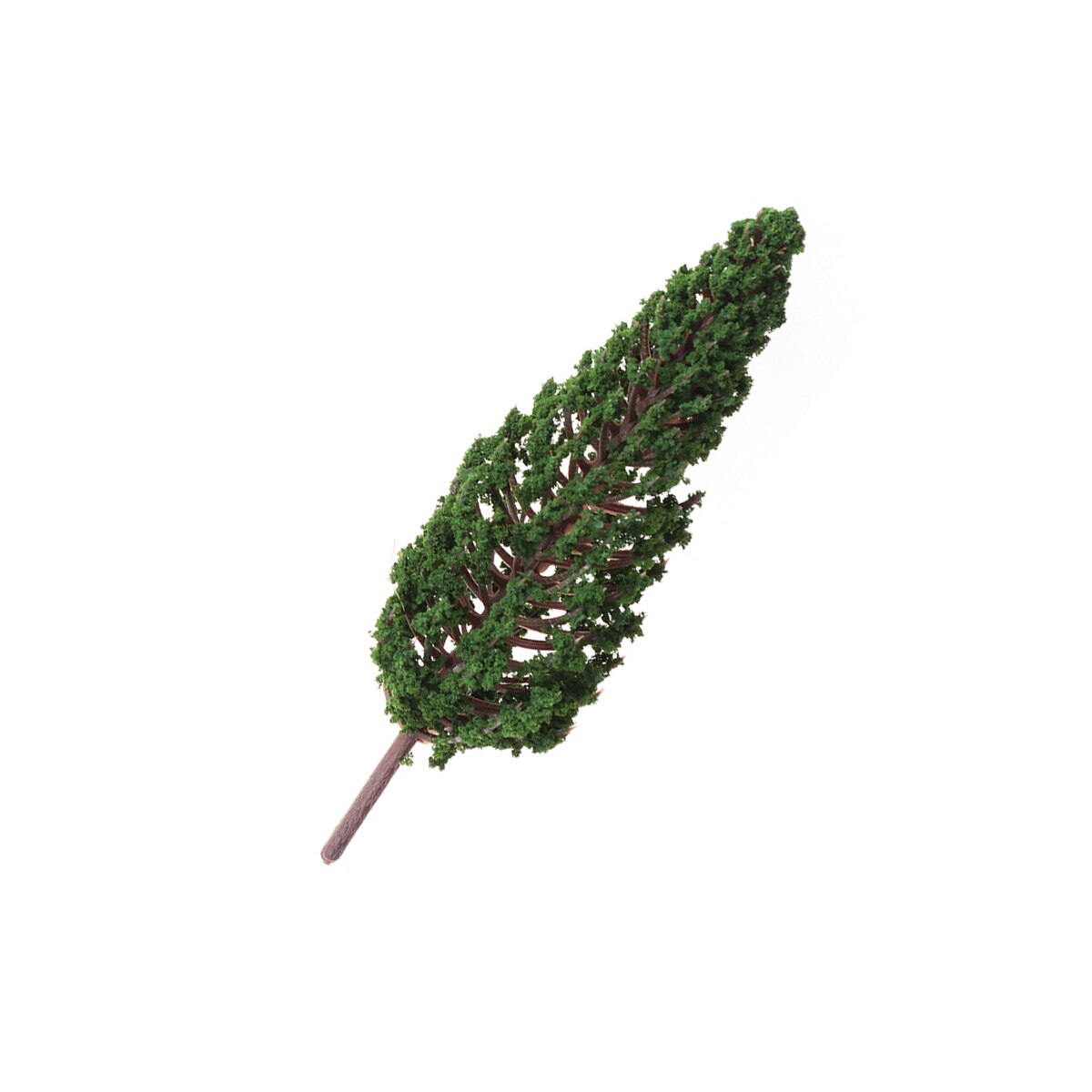 NICEXMAS 10pcs Model Trees Simulation Park Street Diorama Scenery Layout Miniature Landscape Scenery Home Garden Decoration