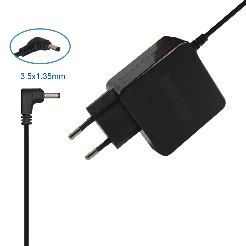 12V 3A 36W AC Adapter Netzteil Ladegerät Ersatz für 3,5x1,35mm 36W 30W 24W Laptop Ladegerät: Rot