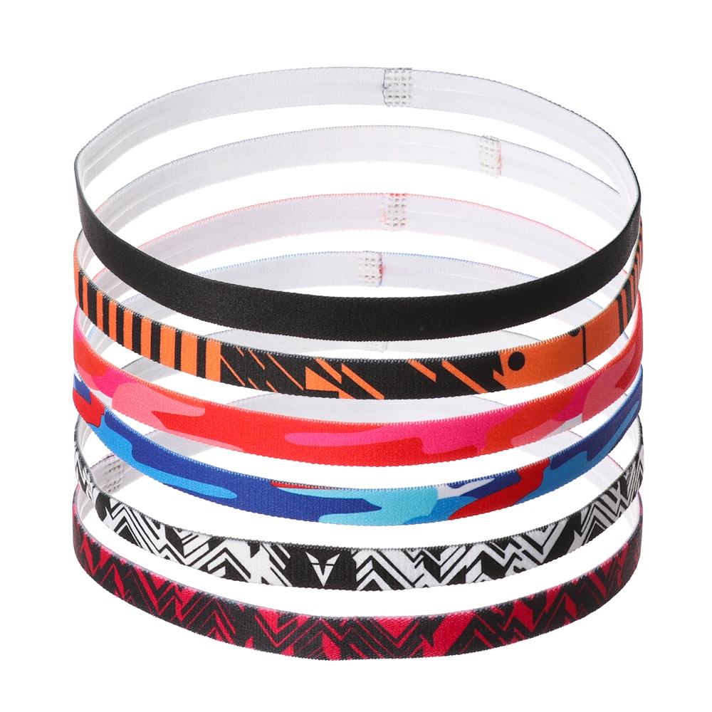Bandas elásticas de goma para el pelo para hombre y mujer, cintas para el pelo de Color caramelo para Yoga, diadema deportiva para niñas, banda elástica antideslizante para el sudor, para correr y fútbol, 1 unidad