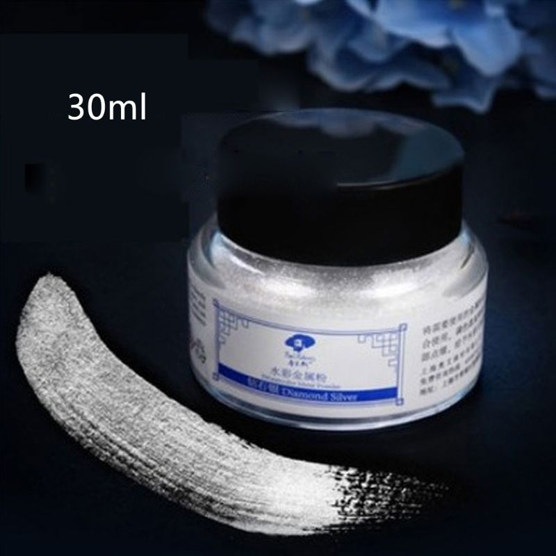 Pigmento de resina metálica de mármol, resina epoxi, fabricación de joyas de purpurina, 30ml