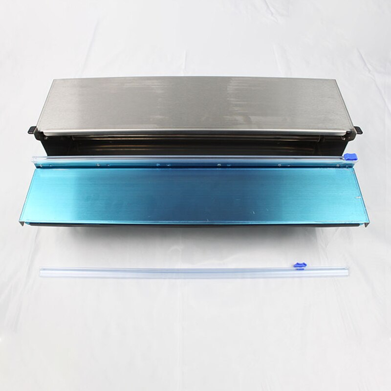 Supermarket vegetable and fruit fresh plastic wrap packaging machine Vegetable packing and sealing machine Cling film cutter