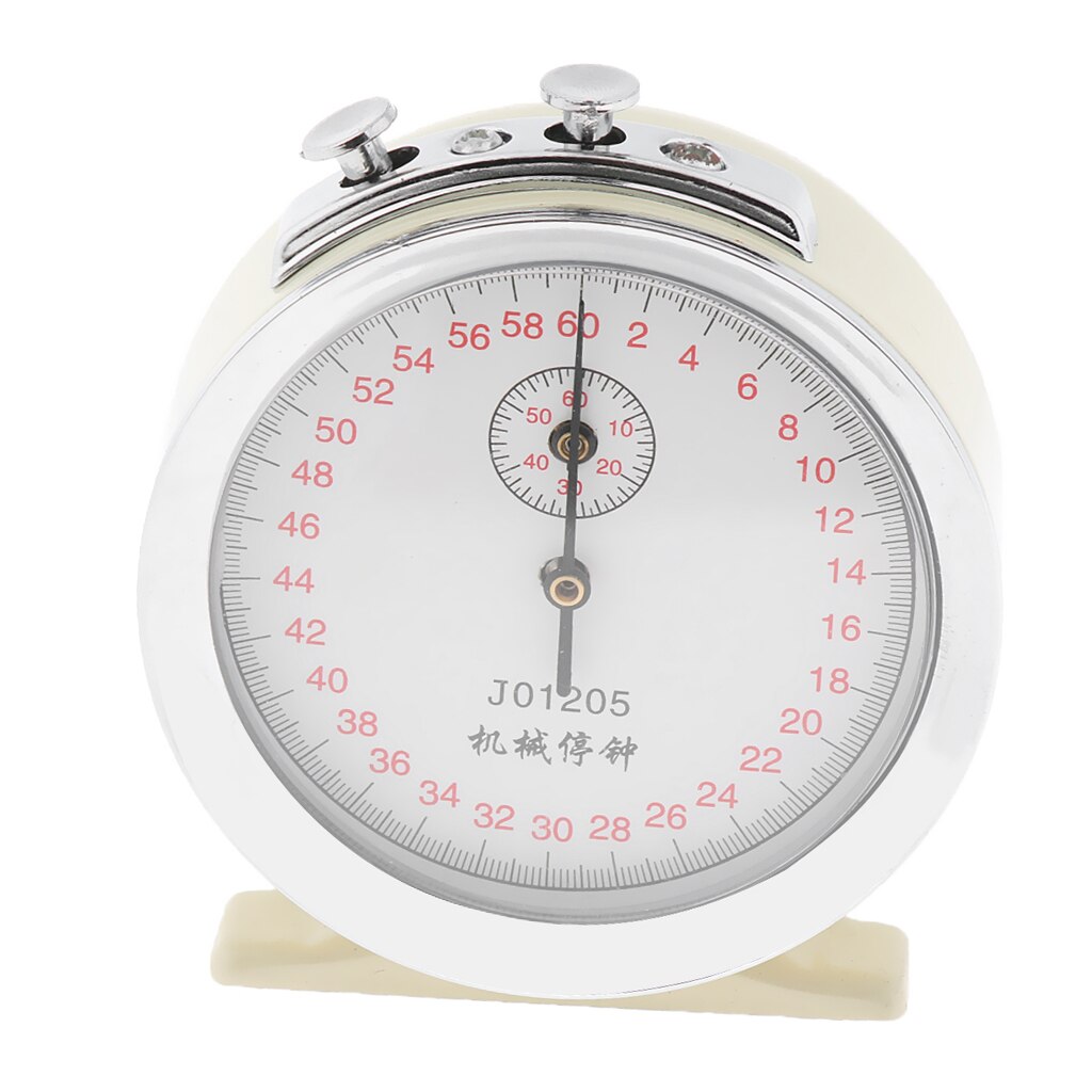 Mechanische Stopwatch Stop Klok Natuurkunde Experiment Onderwijs Instrument 60 S
