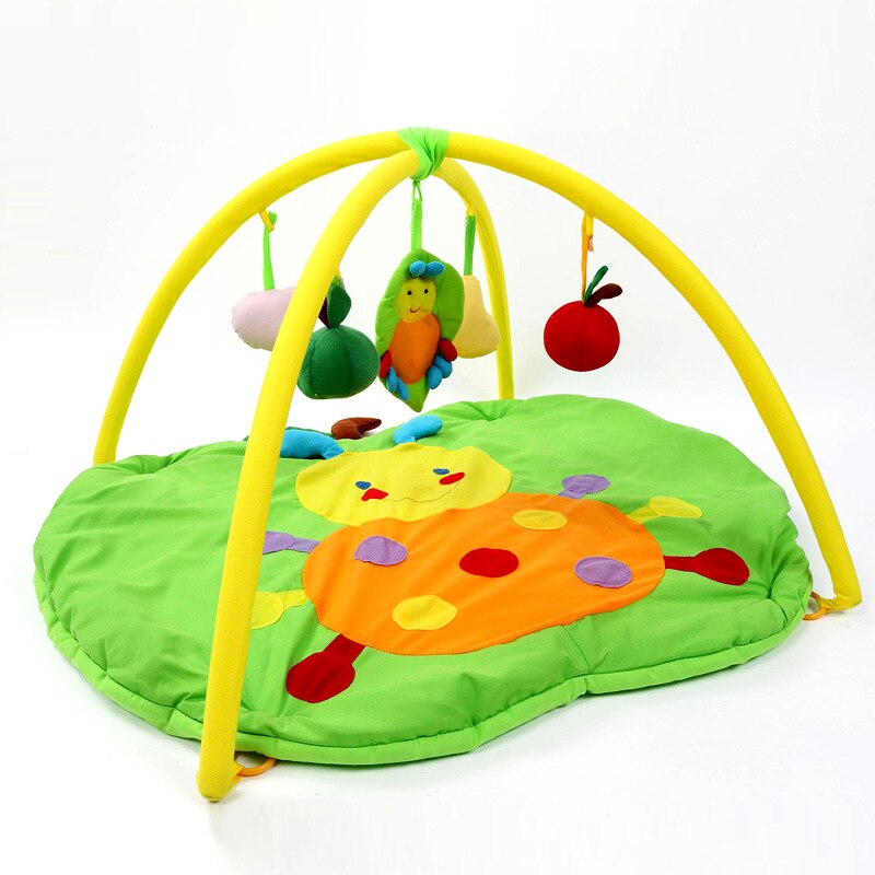 Baby Toys Game Mat Crawling Blanket Kids Gymnastic Rack Educational Carpet Soft Portable Bed 95cm