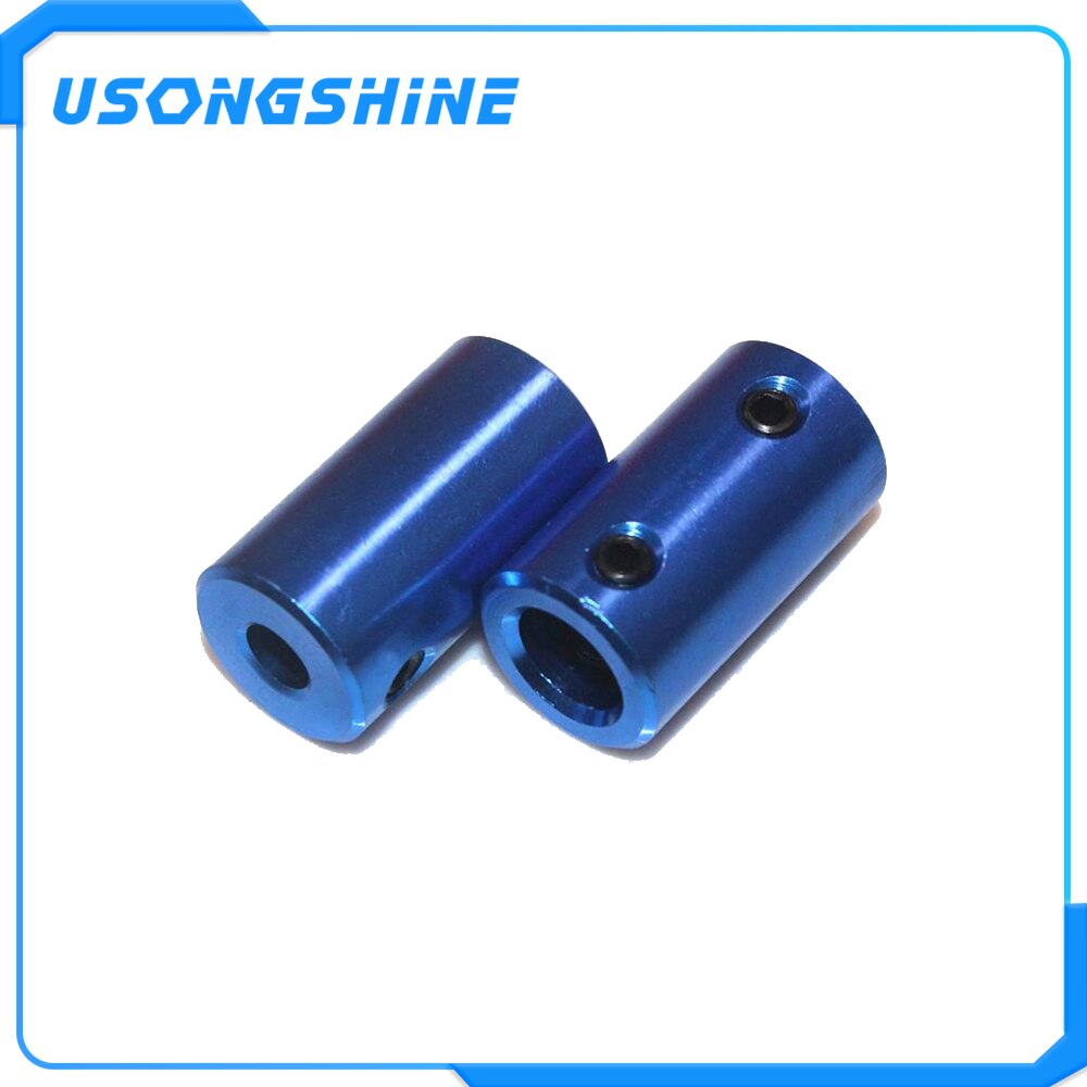 5 pz/lotto Albero Accoppiatore D14L25 blu flessibile accoppiatore Giunto in Alluminio Foro 5x5mm 5x8mm Blu rigida Vite Parte per Motore Passo A Passo