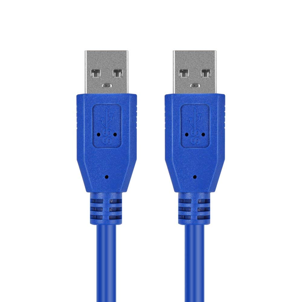 5M USB 3.0 Cable A-Male to A-Male Type A to A Male SuperSpeed USB Adapter Connector Coupler Bi-Directional Extension Cord