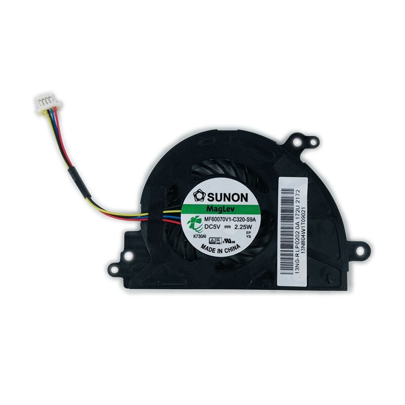 Original Laptop CPU Cooling Fan For ASUS X453 X453M X503M X503 X403M X553MA F553M Notebook Cooler Fan KSB0505HBA02 DC05V