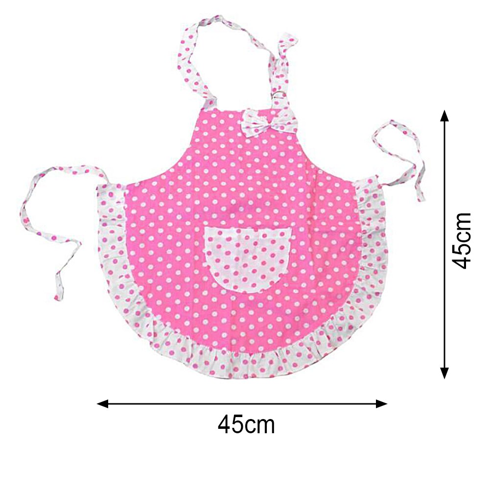 Kid Children Chef Cooking Butterfly Apron Baking Kitchen Craft Painting Set