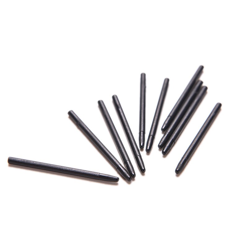 Puntas de repuesto para bolígrafo Wacom BAMBOO CTE MTE CTL CTH SP, color negro, nuevas, 10 unidades
