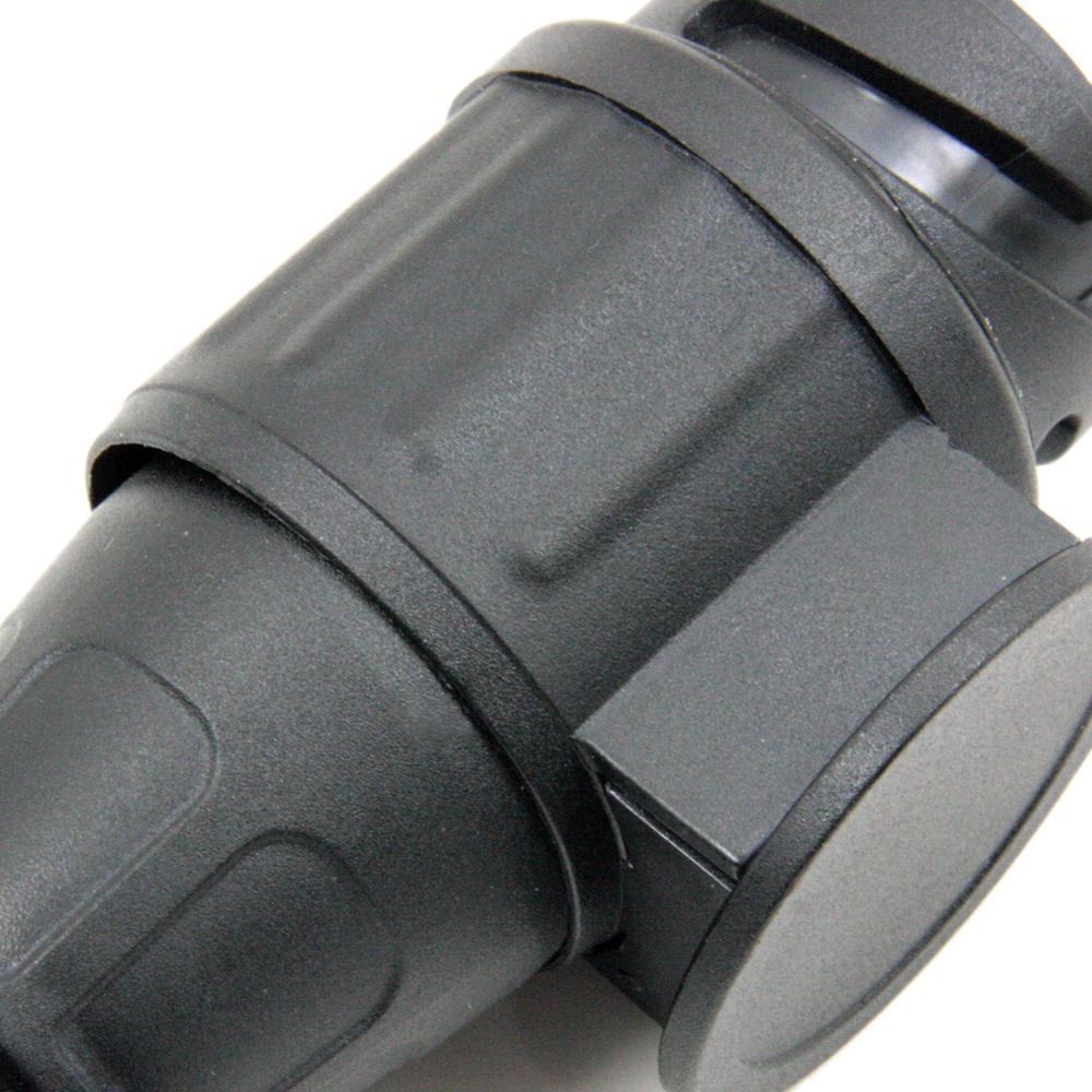 Tirol P3 European 13 Pin Trailer Plug Black frosted materials 13-Pole Trailer Connector 12V Towing Socket T22778